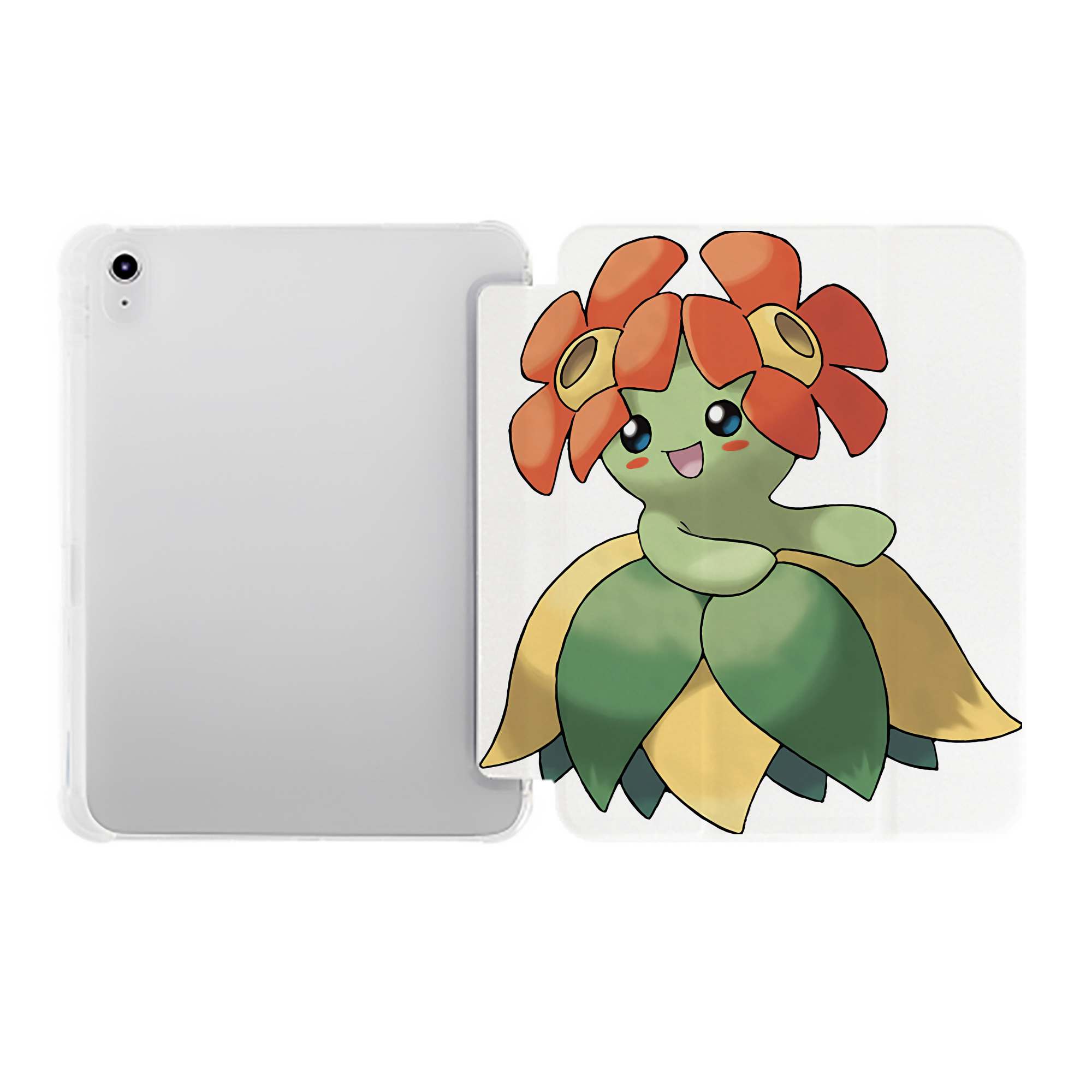 （画像用） ポケットモンスター Pokémon IPad ケース ペン収納付き 三つ折りスタンド PUレザー×シリコン 対応機種9.5/10.5/10.9インチ